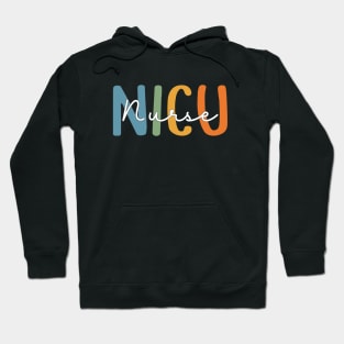 Groovy Nicu Nurse Neonatal Intensive Care Unit Appreciation Hoodie